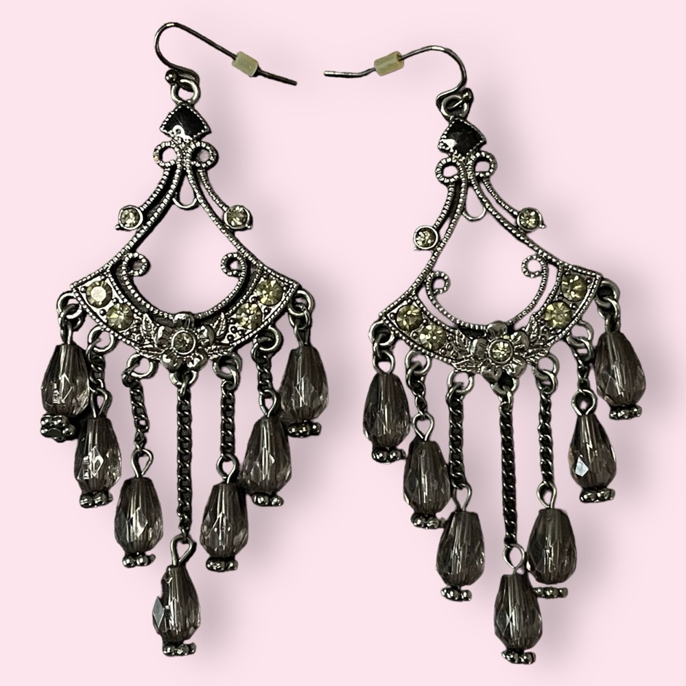 Smokey Dangling Earrings